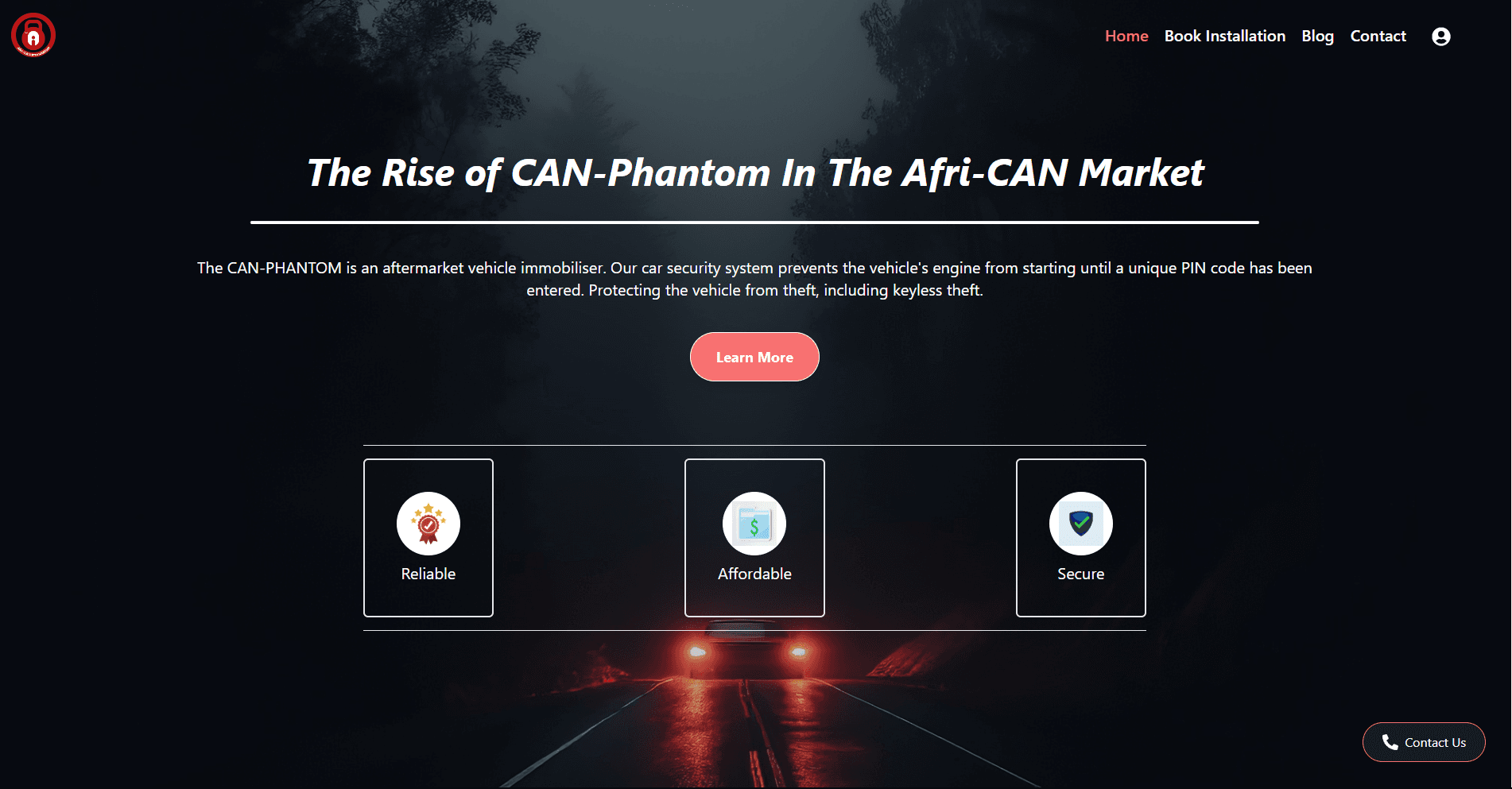 African Immobiliser Website