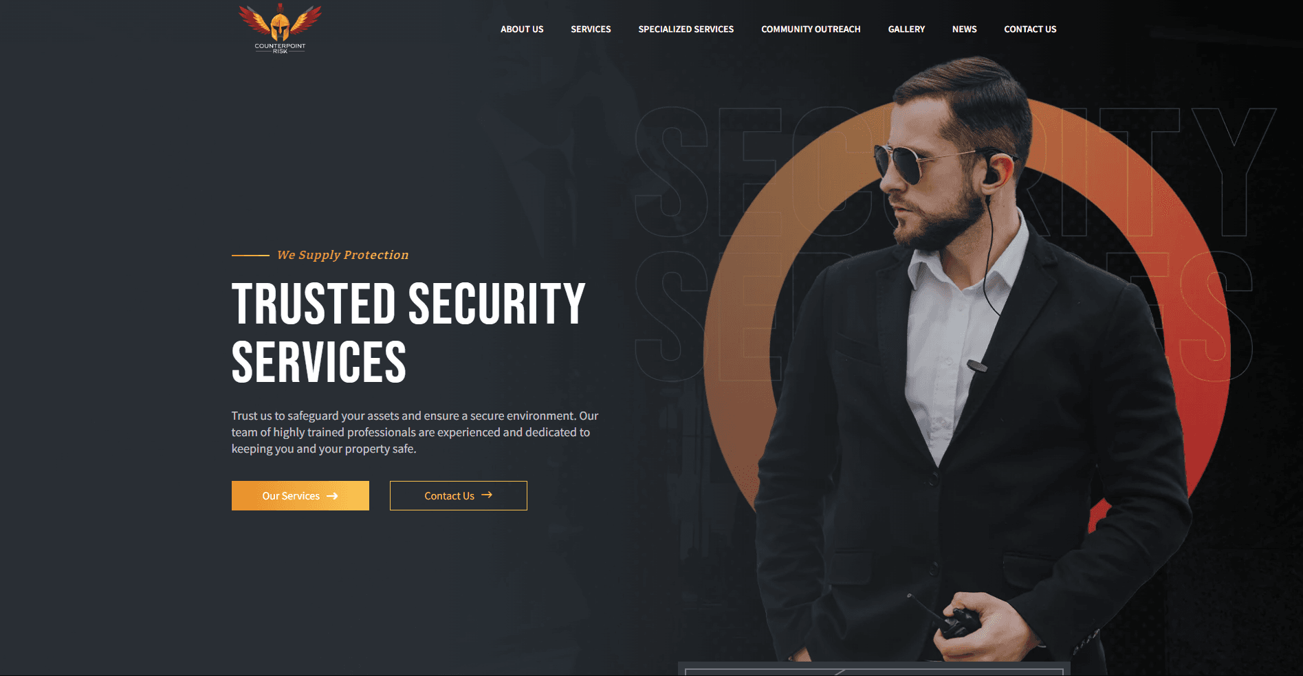 CP Risk Security Website