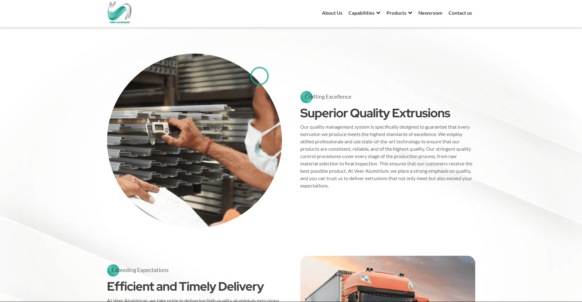 Veer Aluminuim Website